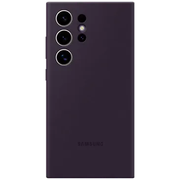 Samsung Silikon Back Cover Nan Samsung Galaxy S24 Ultra