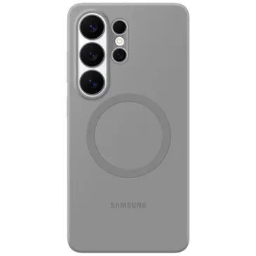Samsung Silikon Back Cover Grau Magnetisch Samsung Galaxy S26 Ultra