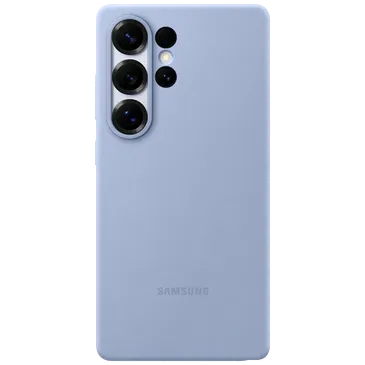 Samsung Silikon Back Cover Hellblau Samsung Galaxy S25 Ultra
