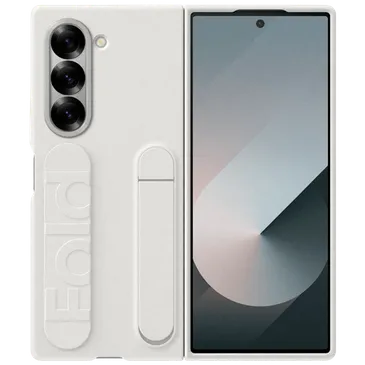 Samsung Silikon Back Cover Weiß Samsung Galaxy Z Fold 6