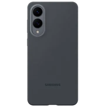 Samsung Silikon Back Cover Schwarz Samsung Galaxy S25 Edge