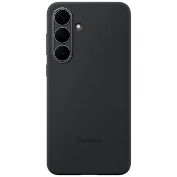 Samsung Silikon Back Cover Schwarz Samsung Galaxy S25 FE