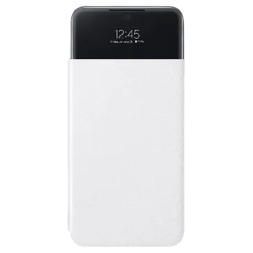 Samsung Smart S View Kunststof Book Case Weiẞ Samsung Galaxy A33 5G