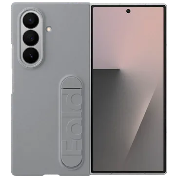 Samsung Standing Silikon Back Cover Grau Samsung Galaxy Z Fold 7