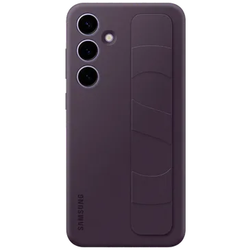 Samsung Standing Silikon Back Cover Lila Samsung Galaxy S24+