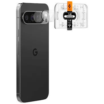 Spigen EZ Fit Gehärtetes Glass Camera Protector Google Pixel 9 Pro 2-Pack
