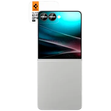 Spigen EZ Fit Gehärtetes Glass Camera Protector Samsung Galaxy Z Flip 7 2-Pack