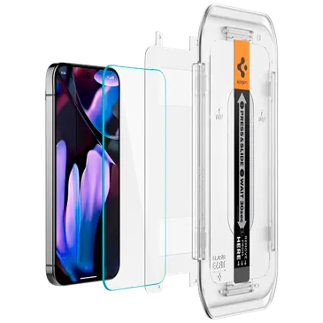 Spigen EZ Fit Gehärtetes Glas Clear Displayschutzfolie Google Pixel 9 Pro XL 2-Pack