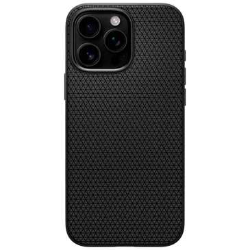 Spigen Liquid Air MagFit TPU Back Cover Schwarz Apple iPhone 16 Pro Max