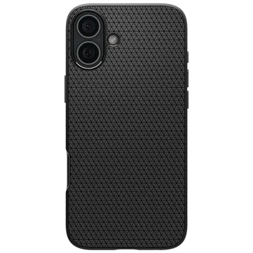 Spigen Liquid Air TPU Back Cover Schwarz Apple iPhone 16 Plus