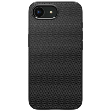 Spigen Liquid Air TPU Back Cover Schwarz Apple iPhone 16e