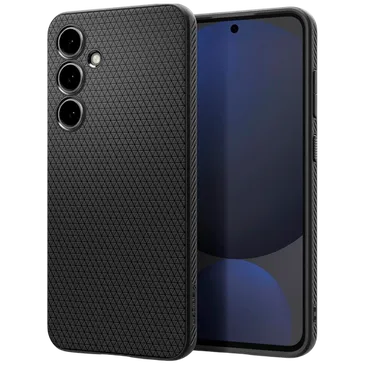 Spigen Liquid Air TPU Back Cover Schwarz Samsung Galaxy S24 FE