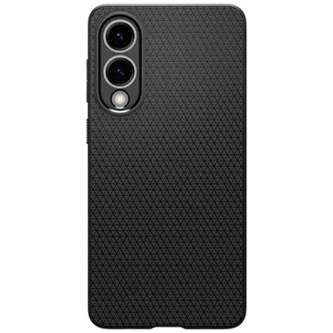 Spigen Liquid Air TPU Back Cover Schwarz Samsung Galaxy S25 Edge