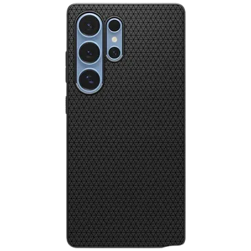 Spigen Liquid Air TPU Back Cover Schwarz Samsung Galaxy S25 Ultra