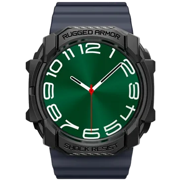 Spigen Rugged Armor Hülle Schwarz Samsung Galaxy Watch Ultra