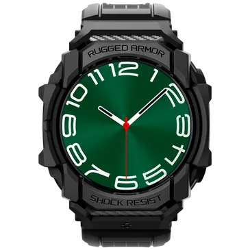 Spigen Rugged Armor Pro Hülle Schwarz Samsung Galaxy Watch Ultra