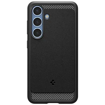 Spigen Rugged Armor TPU Back Cover Schwarz Samsung Galaxy S25