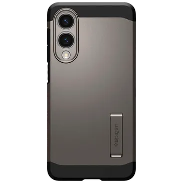 Spigen Tough Armor MagFit TPU Back Cover Grau Samsung Galaxy S25 Edge