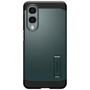 Spigen Tough Armor MagFit TPU Back Cover Grün Samsung Galaxy S25 Edge
