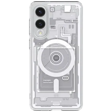 Spigen Ultra Hybrid MagFit Zero One TPU Back Cover Weiß Samsung Galaxy S25 Edge