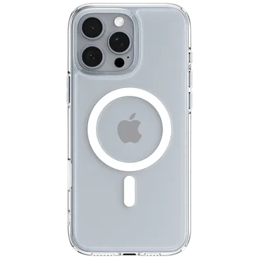 Spigen Ultra Hybrid T MagFit Kunststoff Back Cover Durchsichtig/Weiß Apple iPhone 16 Pro Max