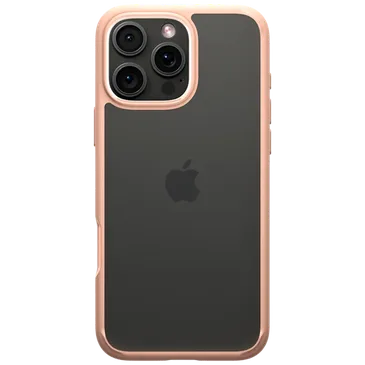 Spigen Ultra Hybrid TPU Back Cover Rosa/Durchsichtig Apple iPhone 16 Pro Max