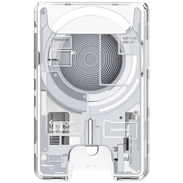 Spigen Ultra Hybrid Zero One Magnetisch Karteninhaber Weiß Apple iPhone