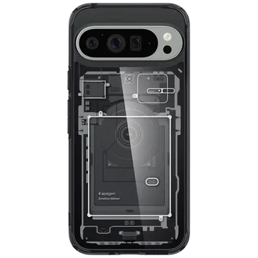 Spigen Ultra Hybrid Zero One TPU Back Cover Durchsichtig Google Pixel 9 Pro XL