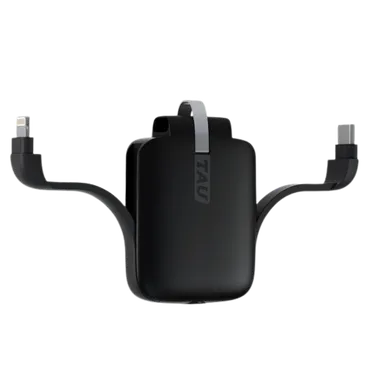 Rolling Square Tau Mini Powerbank 1400Mah Schwarz