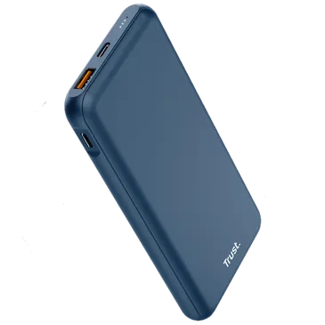 Trust Redoh Schnellladegerät Powerbank 10.000 mAh Blau