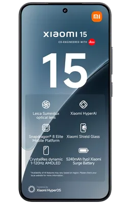 Xiaomi 15 12GB/512GB Schwarz
