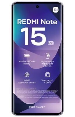 Xiaomi Redmi Note 15 5G 8GB/256GB Lila