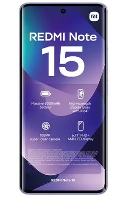 Xiaomi Redmi Note 15 8GB/256GB Lila