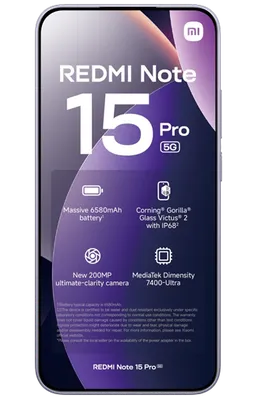 Xiaomi Redmi Note 15 Pro 5G 8GB/256GB Lila