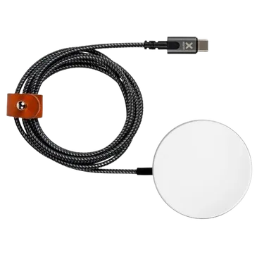 Xtorm MagSafe Kabellose Ladegerät + USB-C Kabel 1,2m Weiẞ