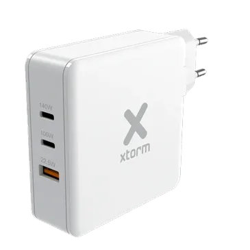 Xtorm Volt USB-C Schnellladegerät 140W Weiß