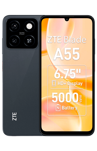 ZTE Blade A55 128GB/12GB　ブラック、 黒 ZTE BLADE A55 (12GB RAM 128GB STORAGE)